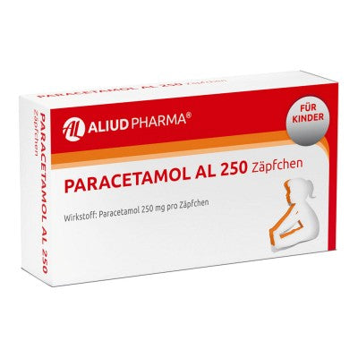 PARACETAMOL AL 250 infant suppositories