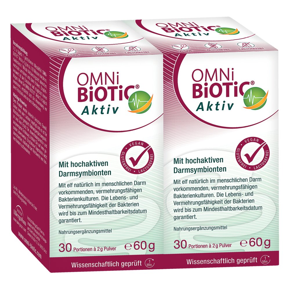 OMNI BiOTiC Aktiv Pulver Doppelpack