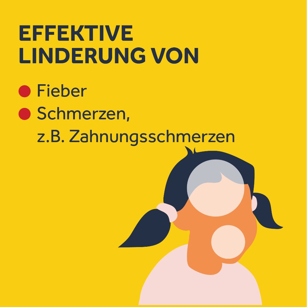 NUROFEN® Junior Fieber- & Schmerzsaft Orange 40 mg