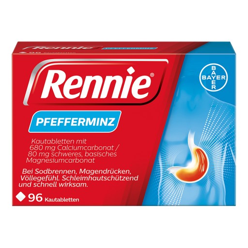 Rennie® Pfefferminz gegen Sodbrennen