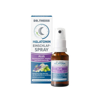 DR.THEISS Melatonin Sleep Spray Plus - fall asleep quickly and sleep through the night