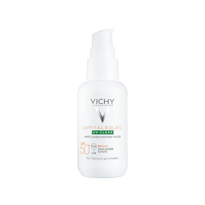 VICHY CAPITAL SOLEIL UV-CLEAR ANTI-IMPURIES SUN FLUID