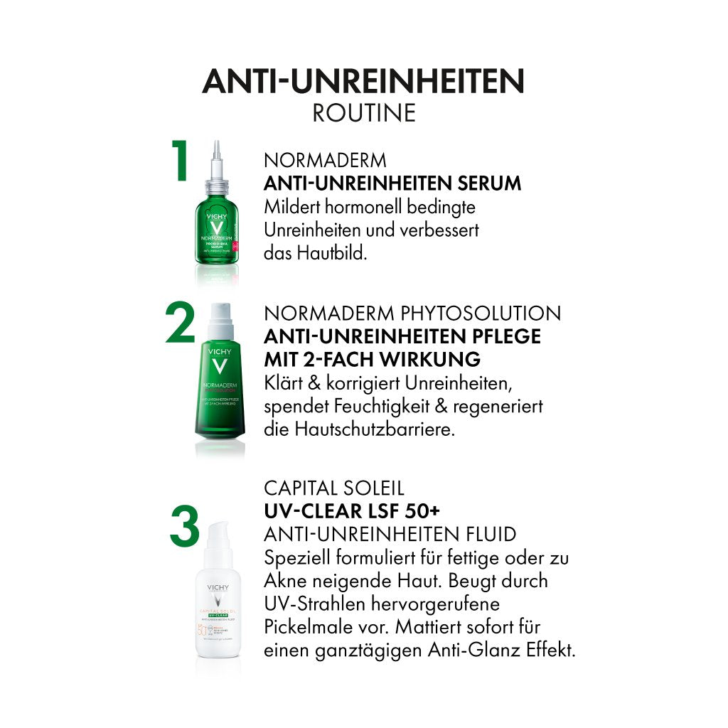 VICHY CAPITAL SOLEIL UV-CLEAR ANTI-UNREINHEITEN SONNENFLUID