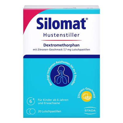 Silomat® DMP against dry cough Lozenges with lemon