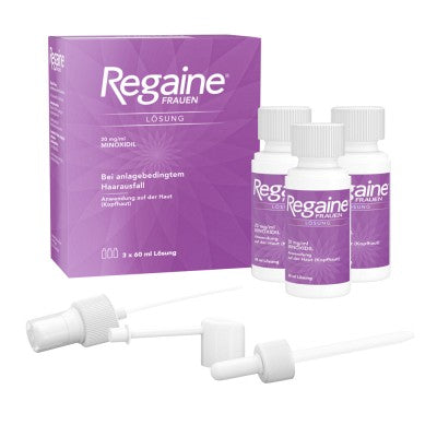 REGAINE® Frauen Lösung mit Minoxidil - 3x60ml
