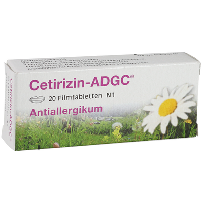 CETIRIZINE ADGC film-coated tablets