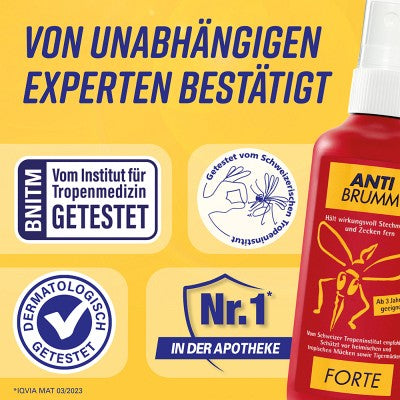 ANTI BRUMM® forte Pumpzerstäuber - Rundumschutz gegen Mücken und Zecken