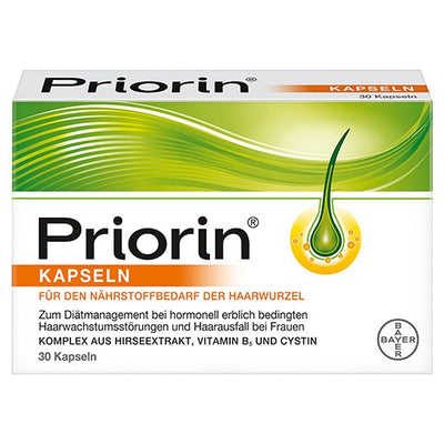 Priorin capsules against hair loss in women