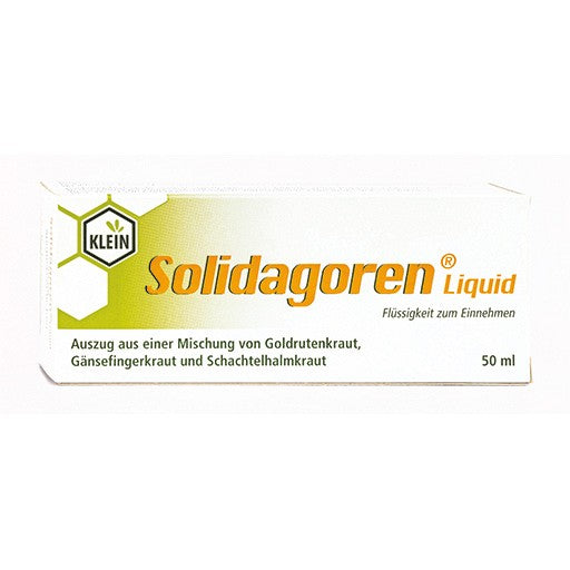 SOLIDAGOREN Liquid kann dazu beitragen, eine normale Harnfunktion aufrechtzuerhalten und das Wohlbefinden der Harnwege zu unterstützen.