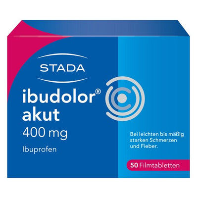 IBUDOLOR acute 400 mg ibuprofen film-coated tablets
