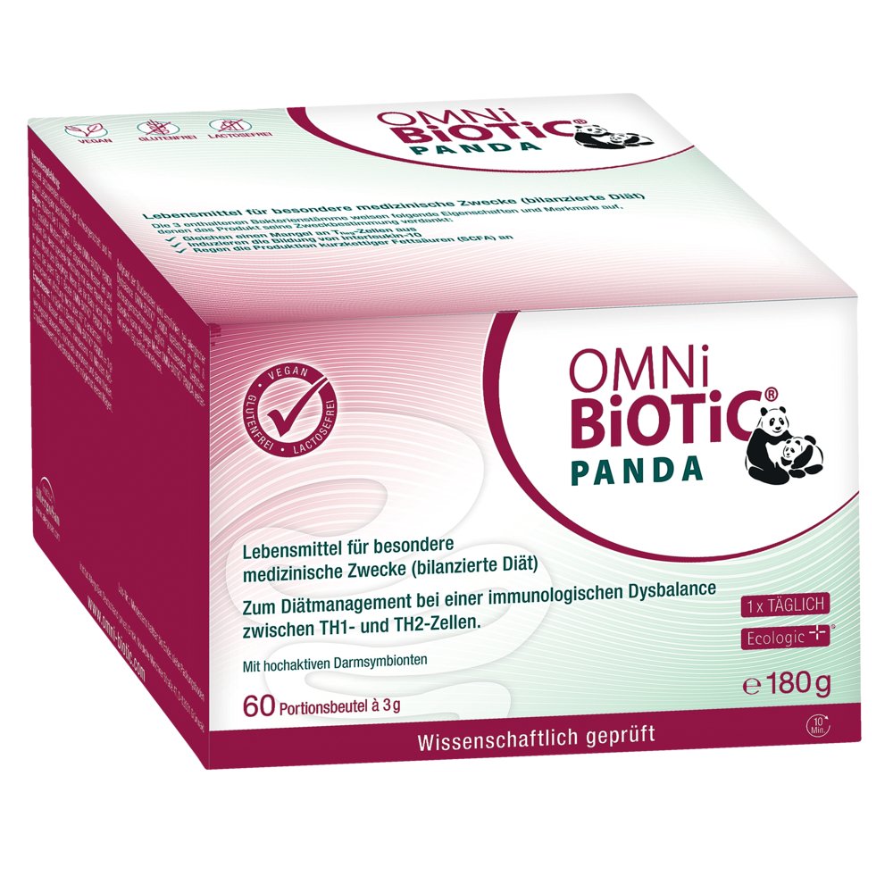 OMNi-BiOTiC® PANDA - Unterstützen Sie die Darmflora Ihres Kindes für eine gesunde Entwicklung