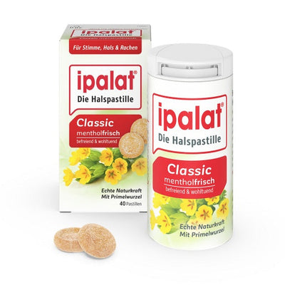 IPALAT throat lozenges classic - for sore throats and sore throats, strained voices as well as hoarseness and coughing irritation.