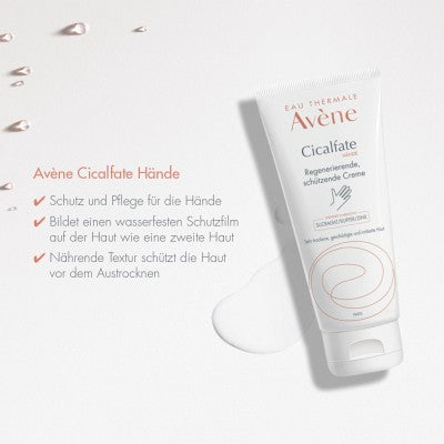 AVENE Cicalfate Handcreme mit Notizen