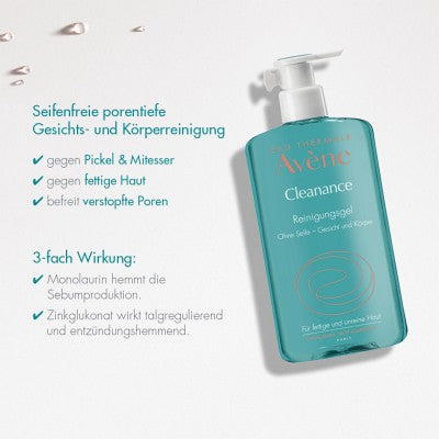 AVENE Cleanance Reinigungsgel 400 ml