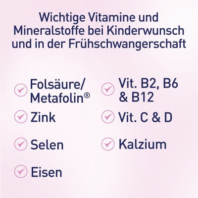 Elevit® 1 bei Kinderwunsch & Frühschwangerschaft