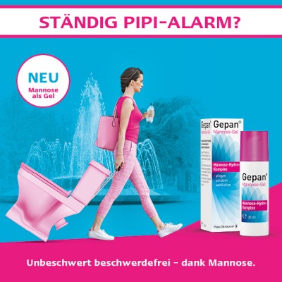 Gepan Mannose-Gel - Intimpflege mit Schutzfaktor