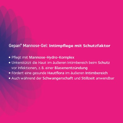 Gepan Mannose-Gel - Intimpflege mit Schutzfaktor