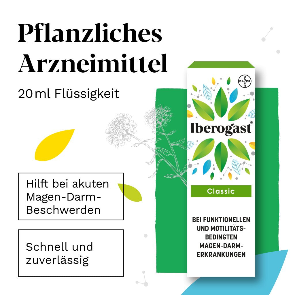IBEROGAST Classic - Arzneimittel bei Magen-Darm-Beschwerden