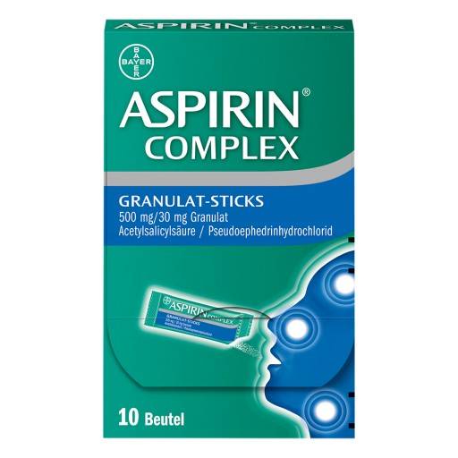 ASPIRIN® COMPLEX Granulat-Sticks 500mg/30 mg