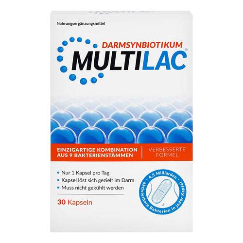 MULTILAC Synbiotikum magensaftresistente Kapseln