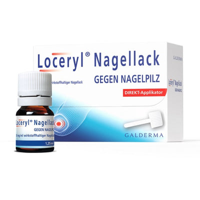 LOCERYL nail polish against nail fungus DIRECT application.
