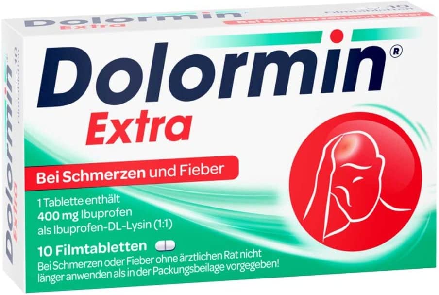 DOLORMIN extra Ibuprofen bei Kopfschmerzen Filmtabletten