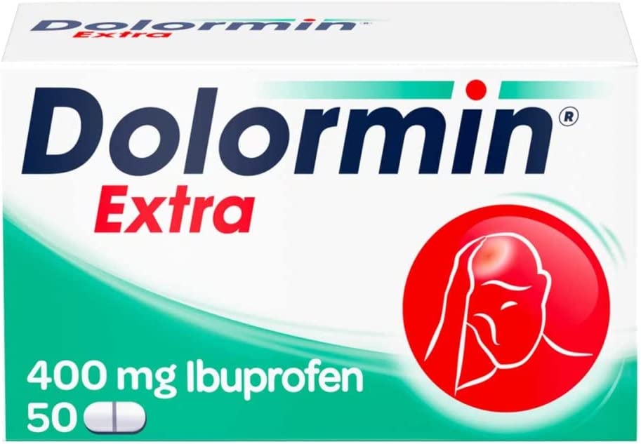 DOLORMIN extra Ibuprofen bei Kopfschmerzen Filmtabletten