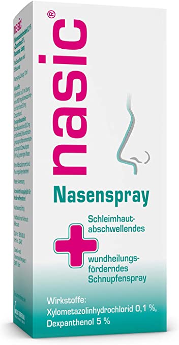 Nasic Nasenspray - Schnelle Linderung bei verstopfter Nase und Erkältungssymptomen
