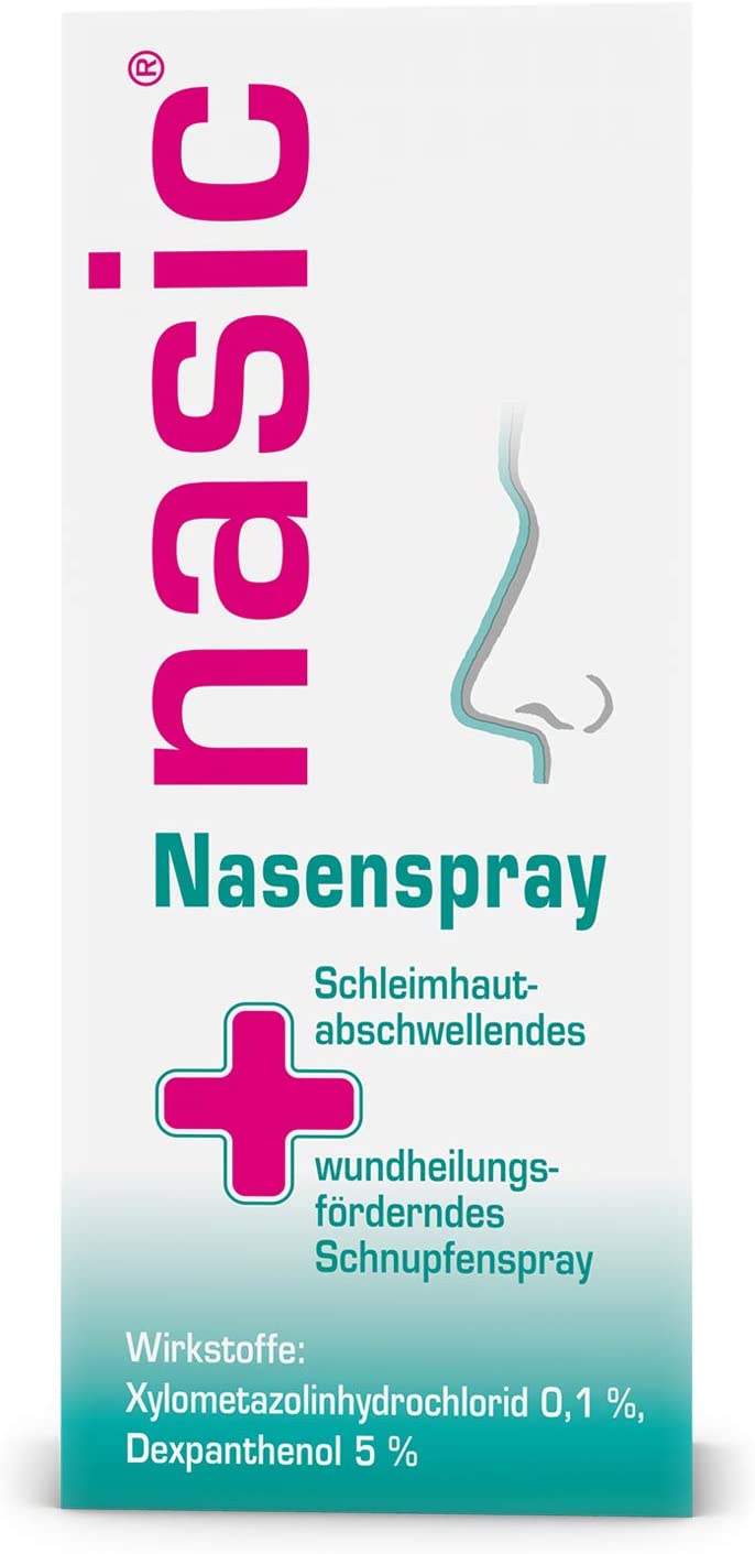 Nasic Nasenspray - Schnelle Linderung bei verstopfter Nase und Erkältungssymptomen