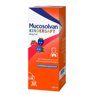 Mucosolvan® children's cough syrup 30mg / 5ml expectorant