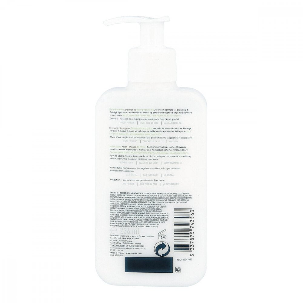 CERAVE Creme-zu-Schaum Reinigung (236 ml)