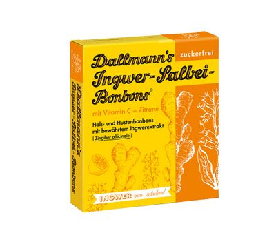 Dallmann's Ingwer-Salbei Bonbons (37 g)