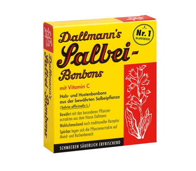 Dallmann's Salbeibonbons mit Vitamin C . (20 stk)
