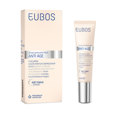 EUBOS ANTI AGE HYALURON EYE CONTOUR CREAM SERUM - 15ml