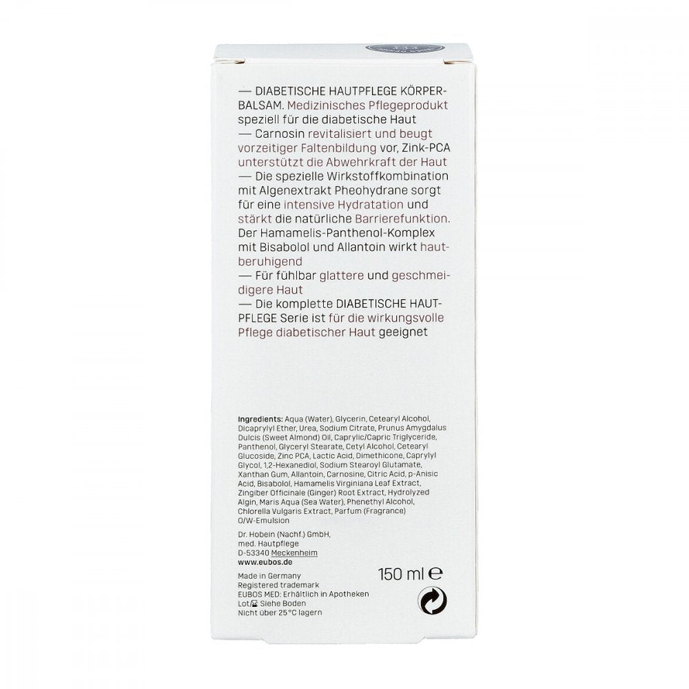 EUBOS DIABETES HAUTPFLEGE KÖRPERBALSAM - 150 ml