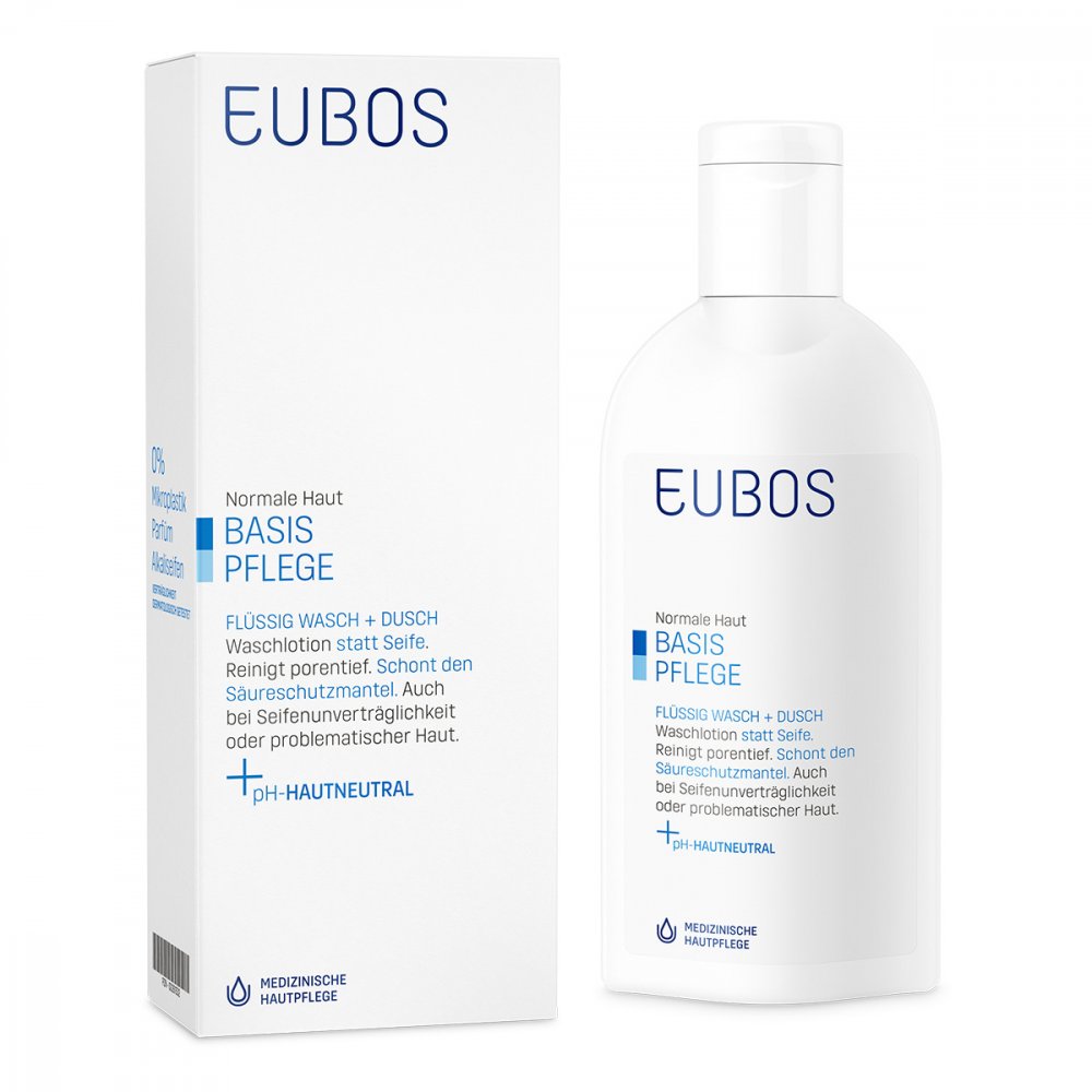 EUBOS BASIS PFLEGE FLÜSSIG WASCH + DUSCH - 200ml