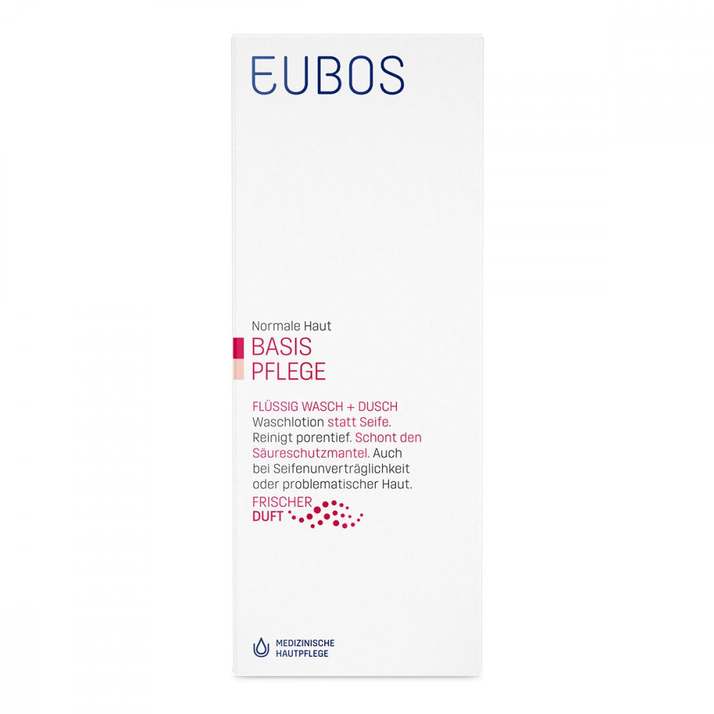 EUBOS BASIS PFLEGE FLÜSSIG ROT WASCH + DUSCH - 200ml