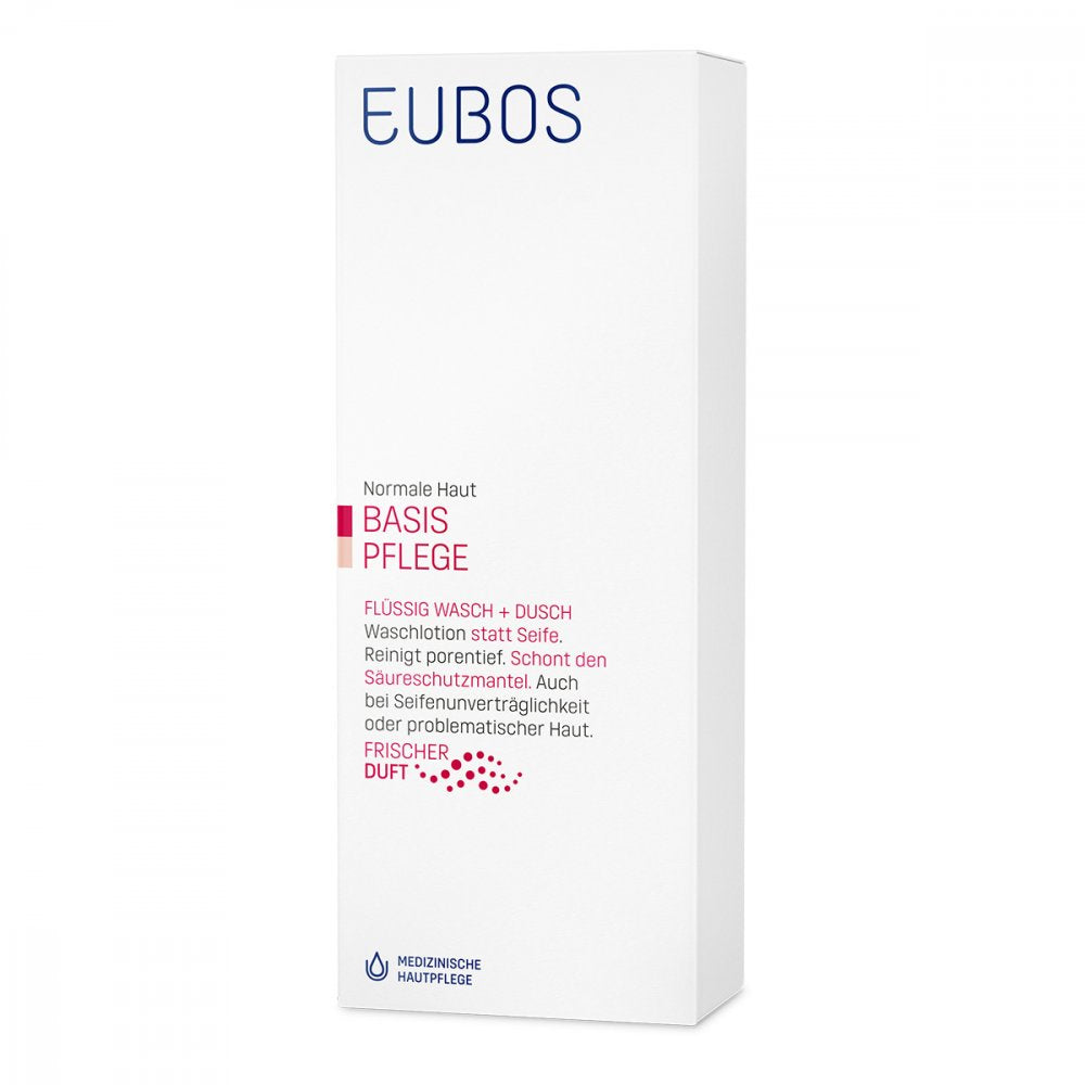 EUBOS BASIS PFLEGE FLÜSSIG ROT WASCH + DUSCH - 200ml