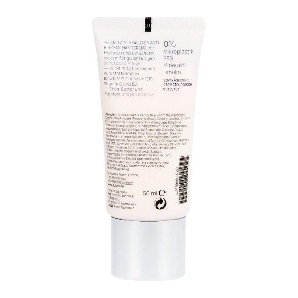 EUBOS ANTI AGE HYALURON ANTI PIGMENT HANDCREME - 50ml