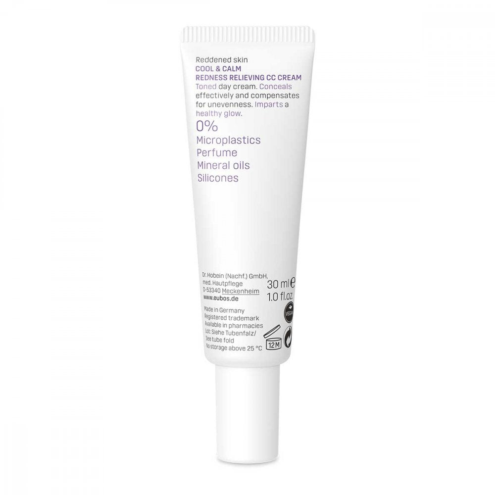 EUBOS KÜHL & KLAR ANTI-RÖTUNG CC CREME LSF 50 - 30ml