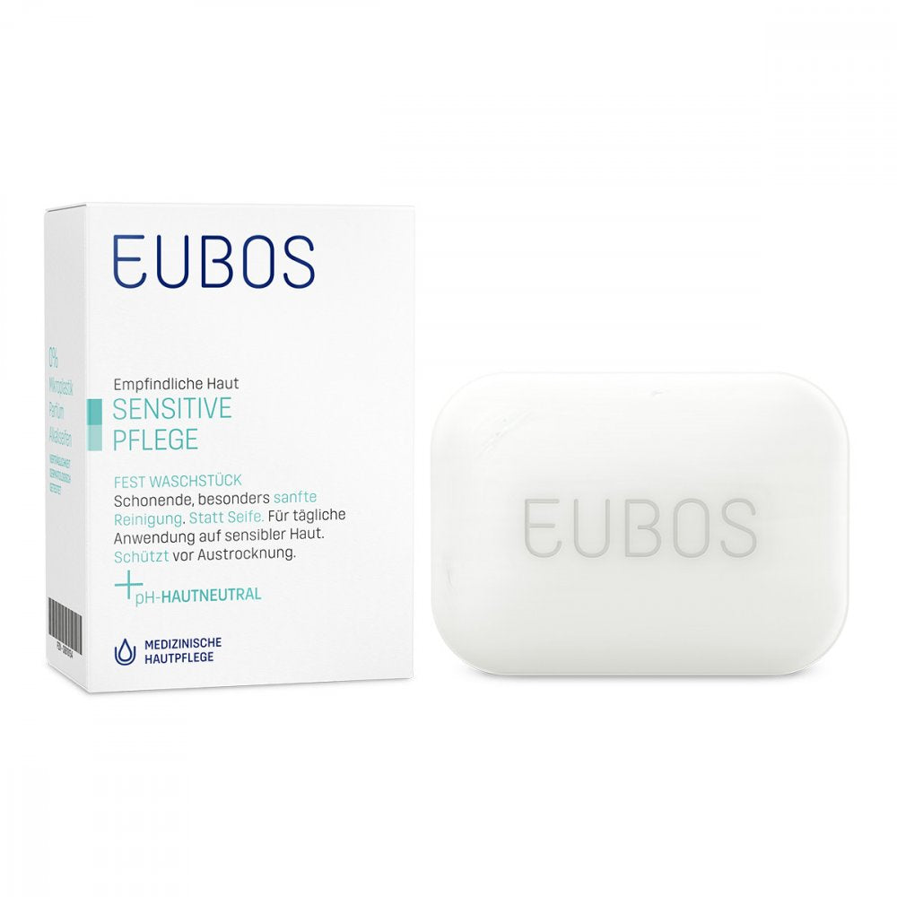 EUBOS SENSITIVE PFLEGE FEST WASCHSTÜCK - 125g