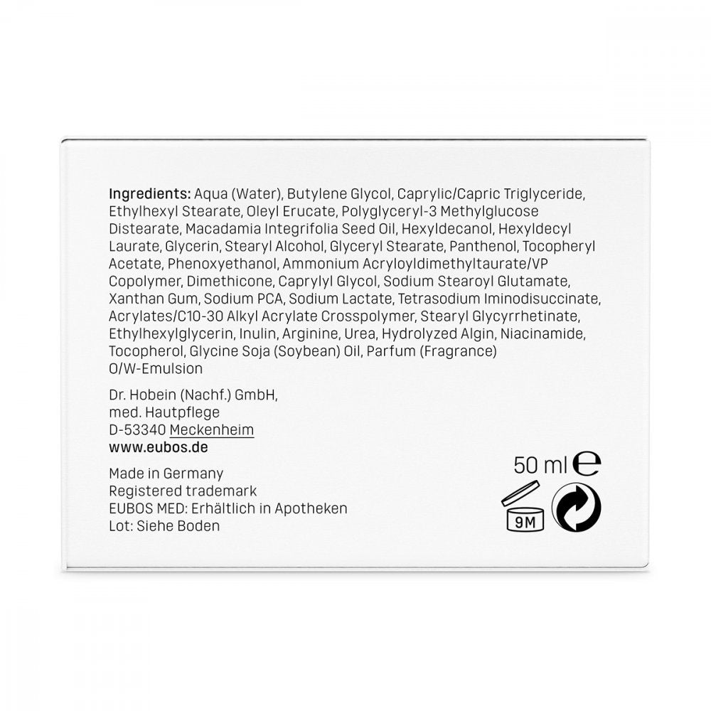 EUBOS SENSITIVE PFLEGE FEUCHTIGKEITSCREME - 50ml