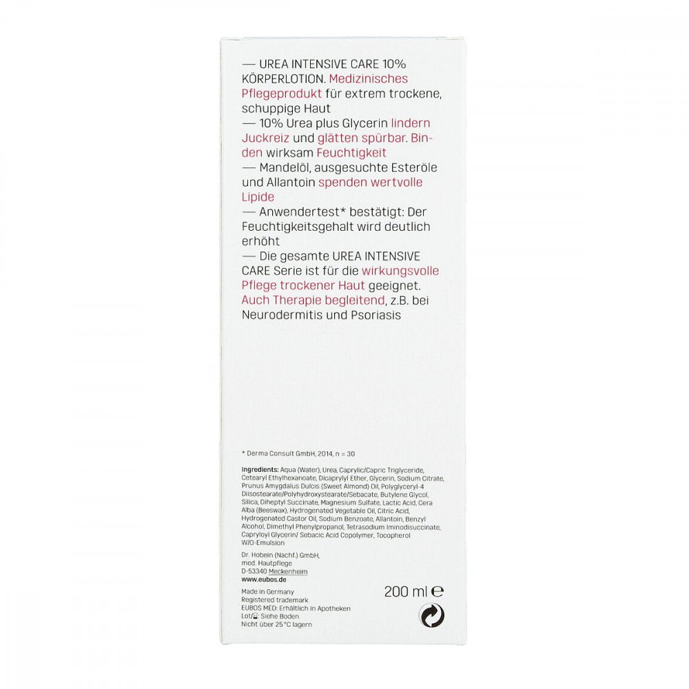 EUBOS UREA INTENSIVE CARE 10% UREA KÖRPERLOTION - 200ml