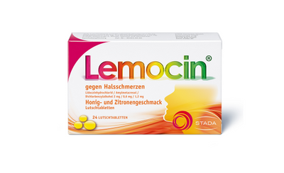 LEMOCIN for sore throat honey-lemon lozenges, 24 tablets