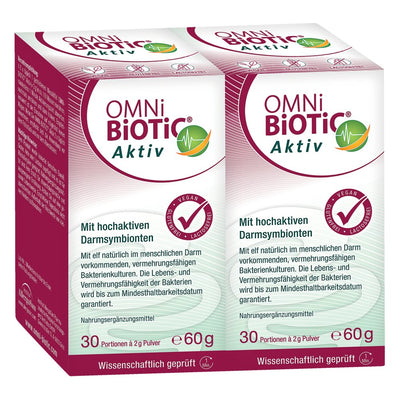 OMNI BiOTiC Aktiv Pulver Doppelpack