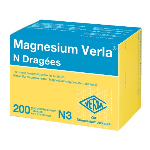 Magnesium Verla® N Dragées