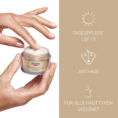 Eucerin Hyaluron-Filler + Elasticity Tagespflege LSF 15 - 50ml