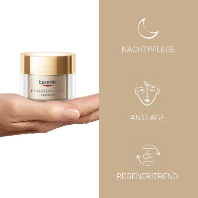 Eucerin Hyaluron-Filler + Elasticity Nachtpflege - 50ml