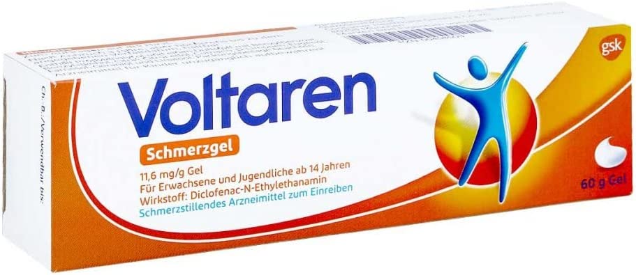 Voltaren Schmerzgel 11,6 mg/g bei Muskel- und Rückenschmerzen