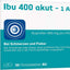 IBU 400 akut 1A Pharma Filmtabletten - zur Behandlung von Entzündungen, Schmerzen und Fieber